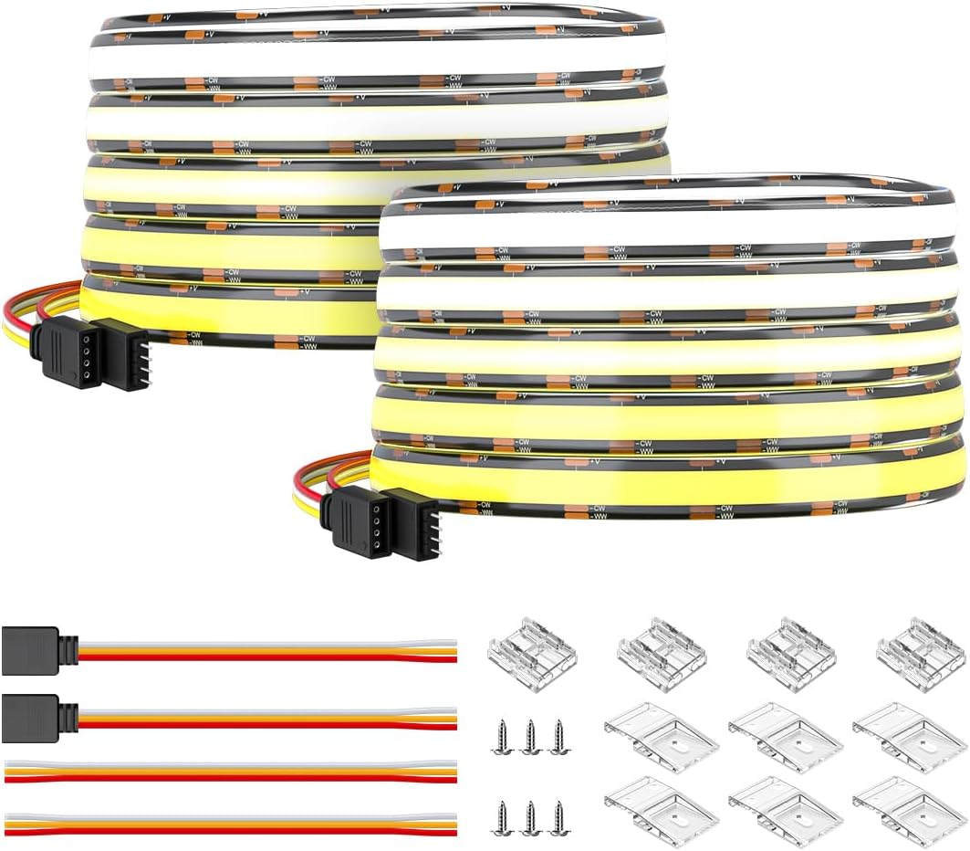 Dimmable Metal LED Strip Light — 2X16 — DC12V IP66