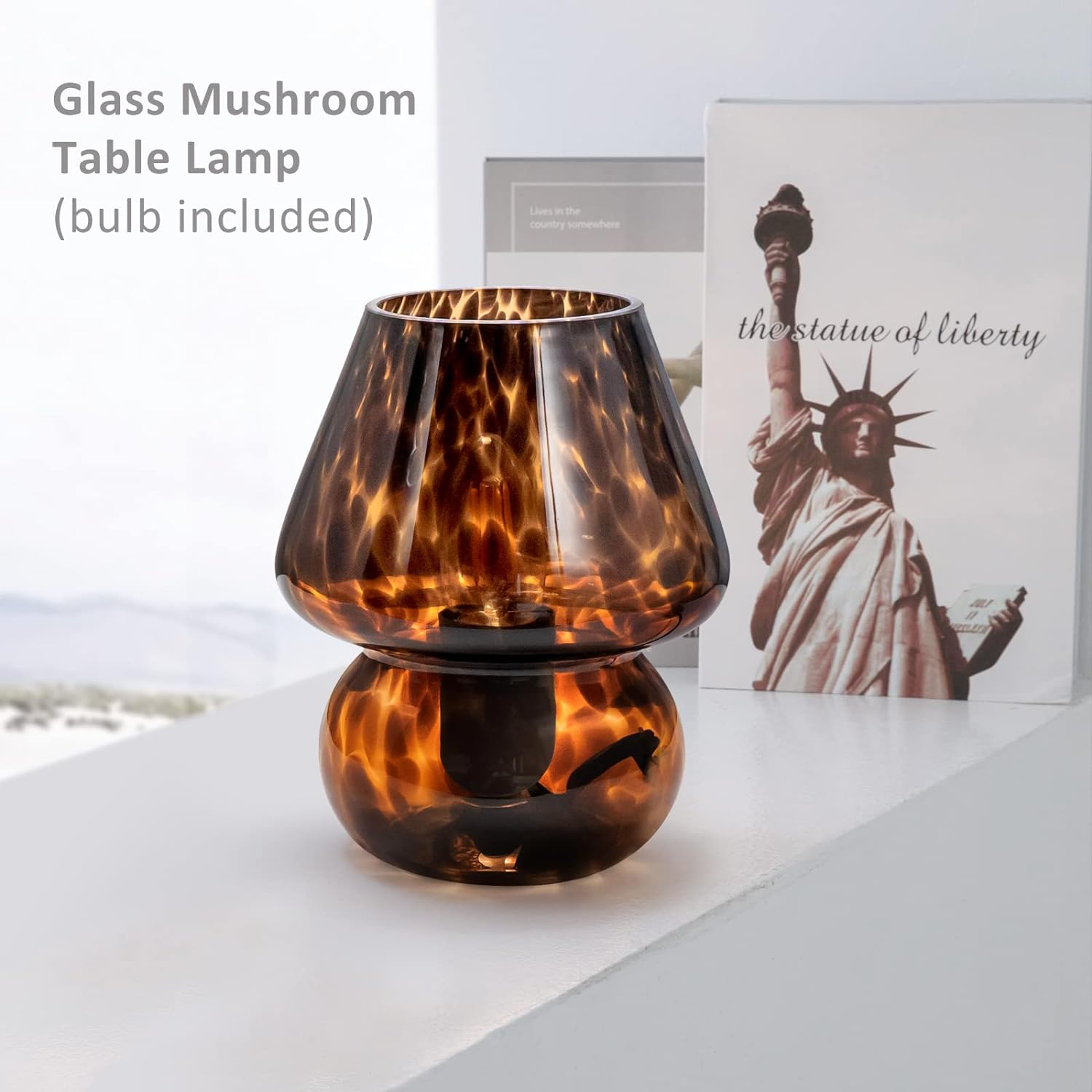 Dimmable Black Bedside Lamp - View 3