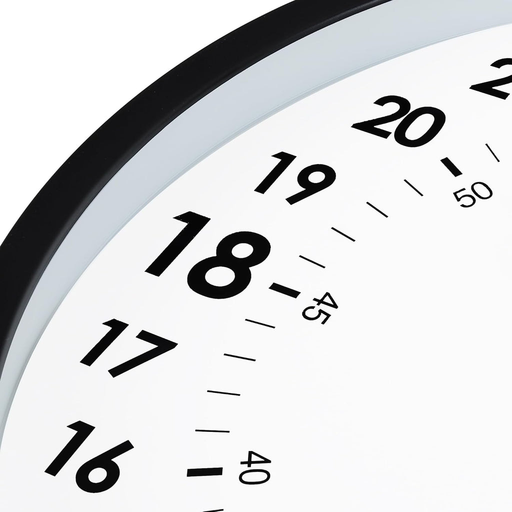 Battery Operated Modern Wall Clock — 12" - View 7