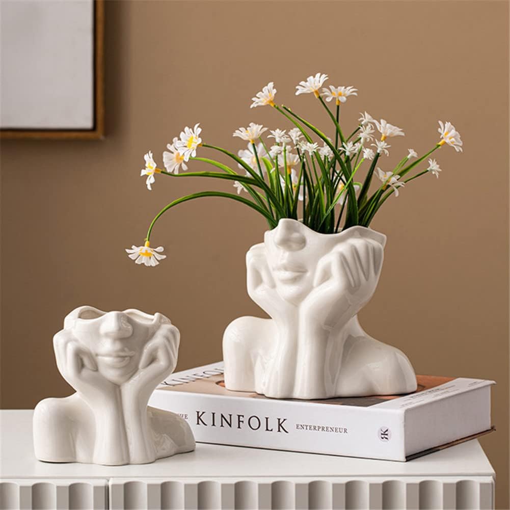 Boho Ceramic Flower Vase - View 4