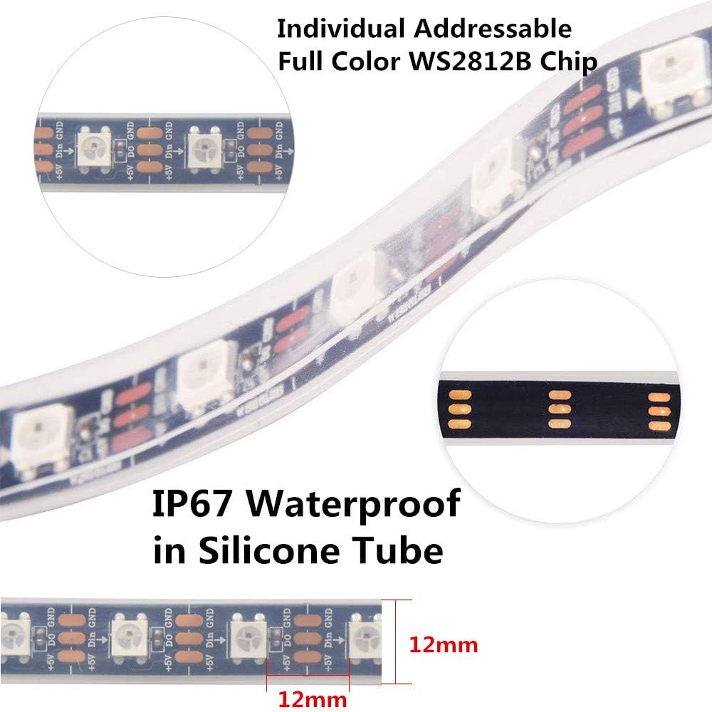 RGB Metal LED Strip Lights - View 2