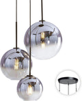 Luxe Gold Pendant Light — 1-Light — Sliver-15-20-25
