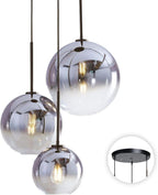 Luxe Gold Pendant Light — 1-Light — Sliver-15-20-25