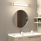 Framed Metal Round Mirror — 28" - View 7
