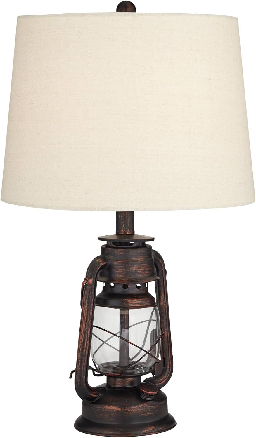 Farmhouse Gold Table Lamp — 23" - View 8