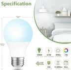 Dimmable White LED Bulb - View 2
