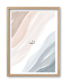 Boho Black Framed Wall Art — 16"