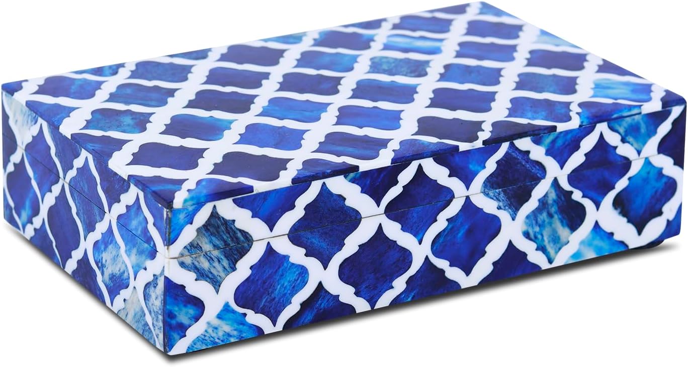 Blue Storage Basket — 5" — MUMTAZ-BLUE