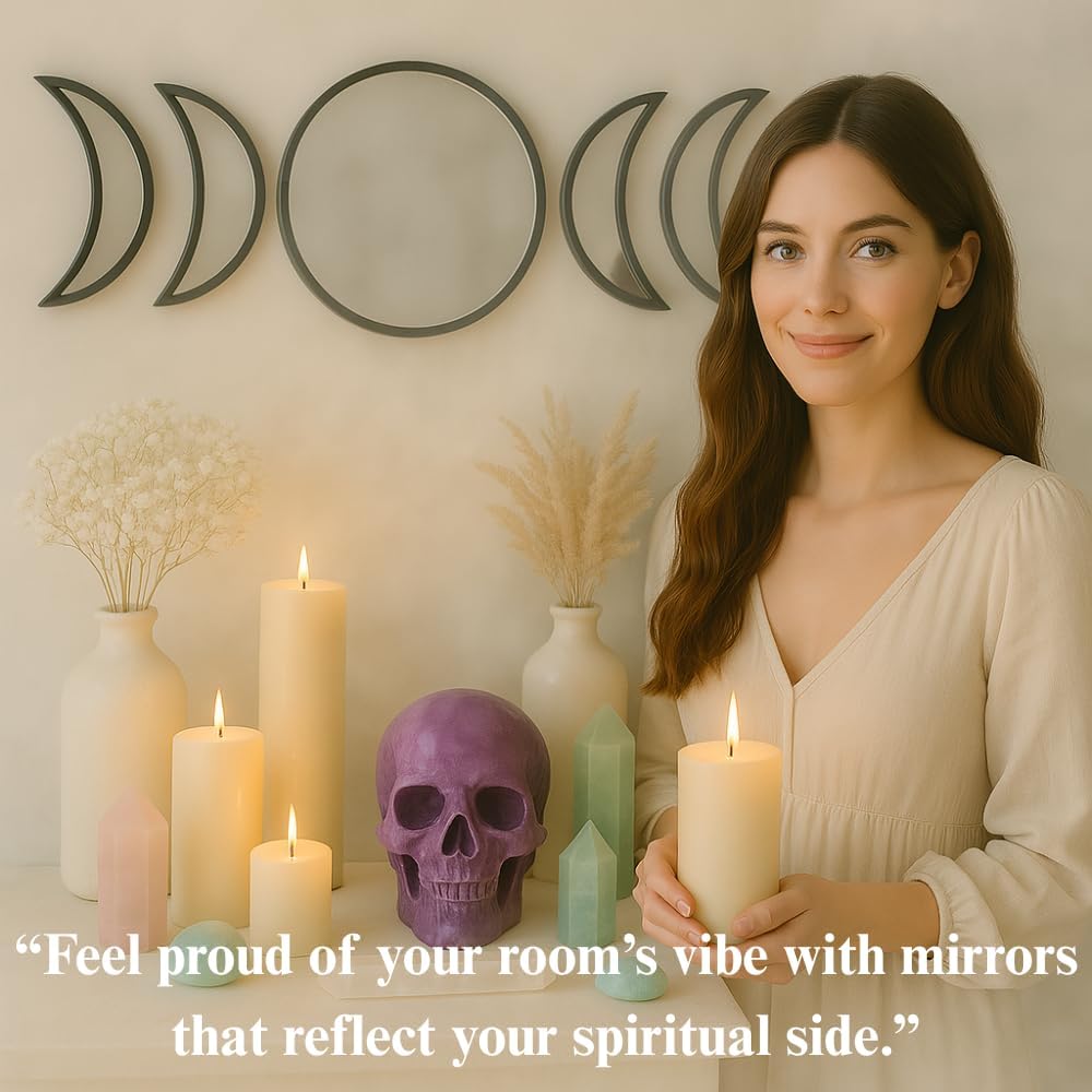 Boho Glass Mirror - View 6