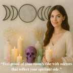 Boho Glass Mirror - View 6