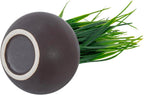 Round Modern Black Artificial Plant — 7" - View 7