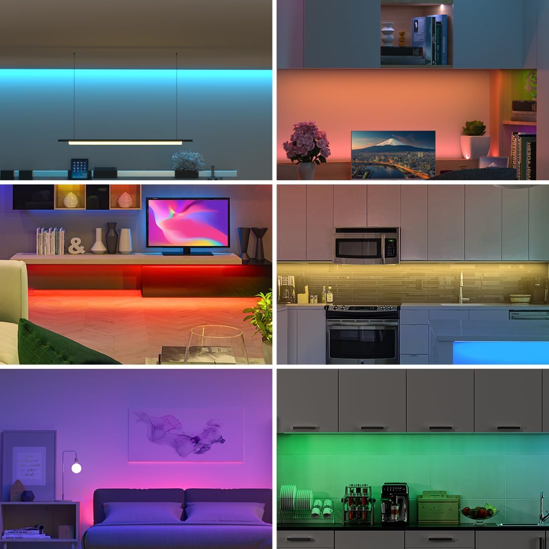 Dimmable Beige LED Strip Light - View 8