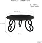 Farmhouse Black Candle — 5" - View 7