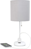 Blue Desk Lamp — Gray/White