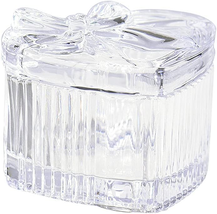 Gold Storage Basket — Bowknot-Transparent