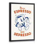 Framed Beige Wall Decor — 10"