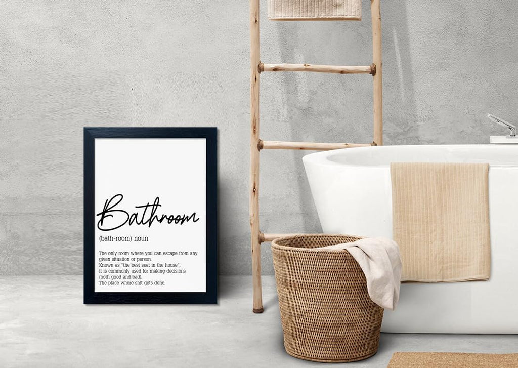 Framed Modern Fabric Wall Decor — 10" - View 3