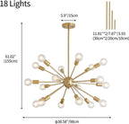 Luxe Black Chandelier - View 5