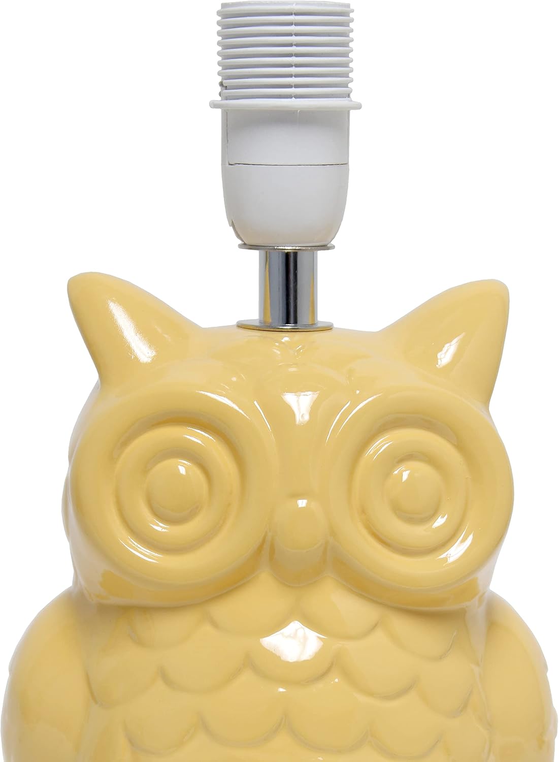 Modern White Desk Lamp — 12.8" - View 9