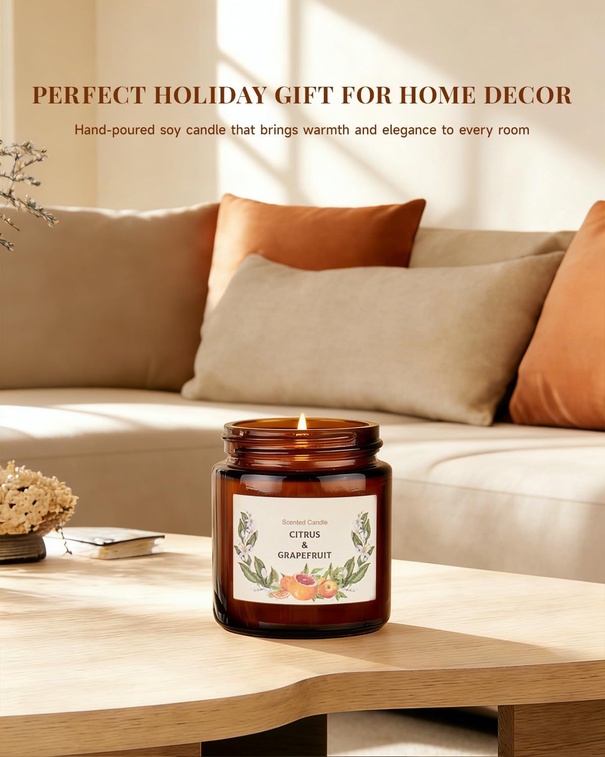 Soy Wax Metal Scented Candle - View 9