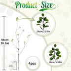 Black Artificial Plant — 38.5" - View 5