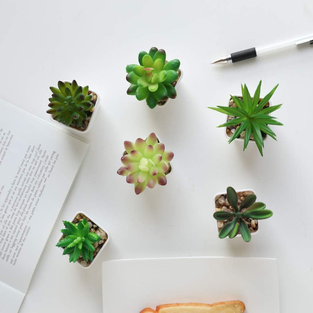 Ceramic Artificial Plant — Set of 6 - View 9