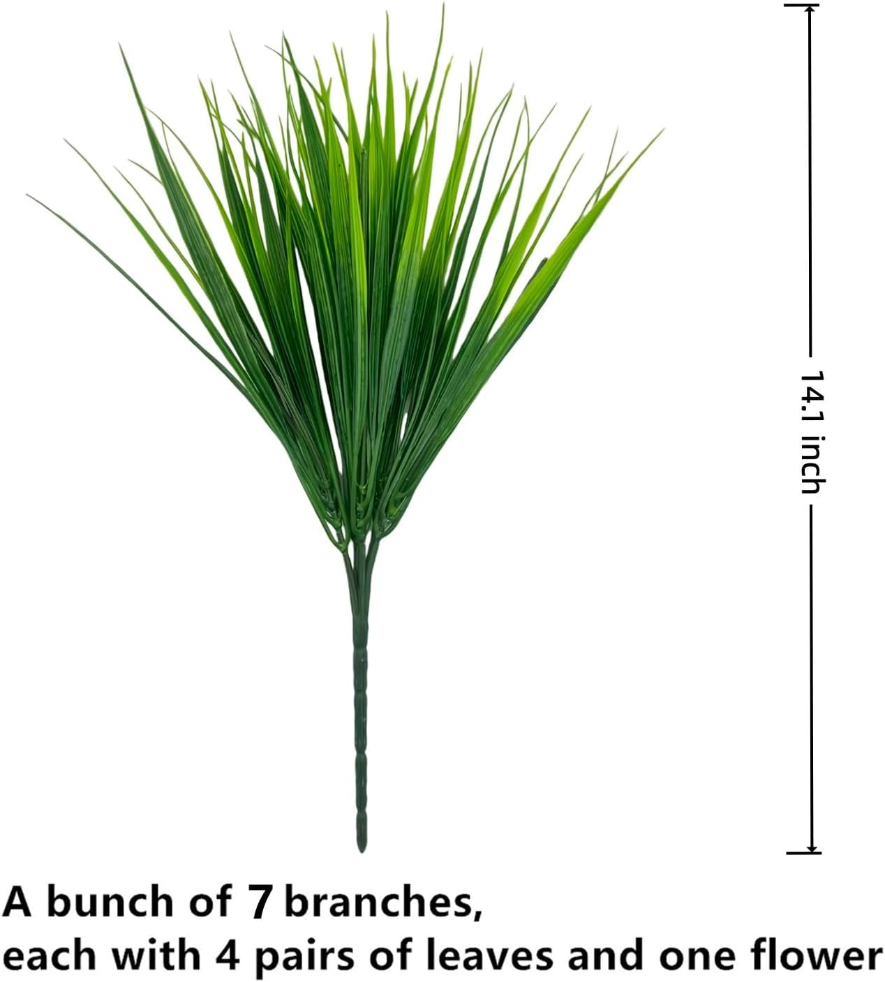 Green Artificial Plant - View 3