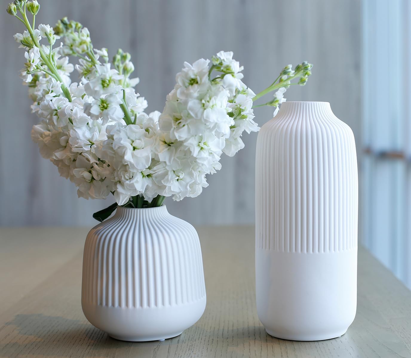 Boho Ceramic Vase — Set of 2 - View 4