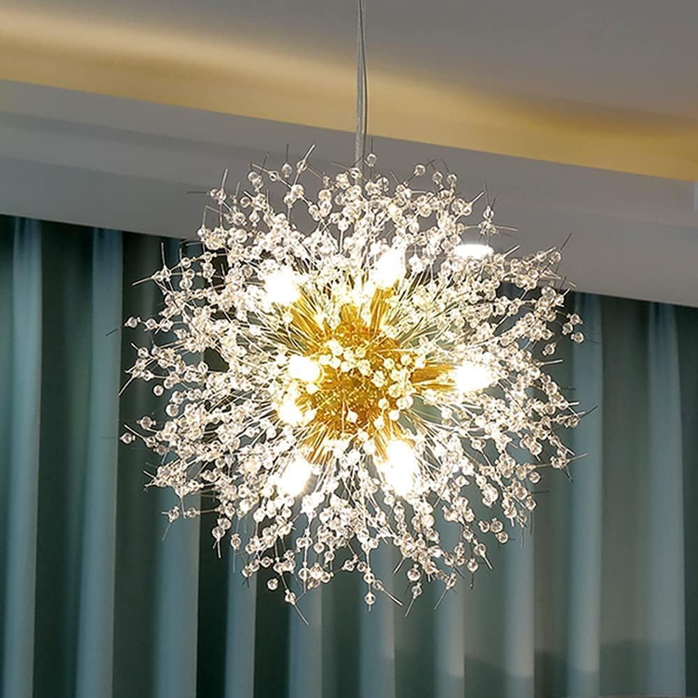 Luxe Gold Chandelier — 9-Light — 9-Lights