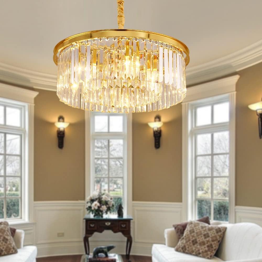 Luxe Black Chandelier — 22" - View 6