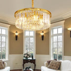Luxe Black Chandelier — 22" - View 6