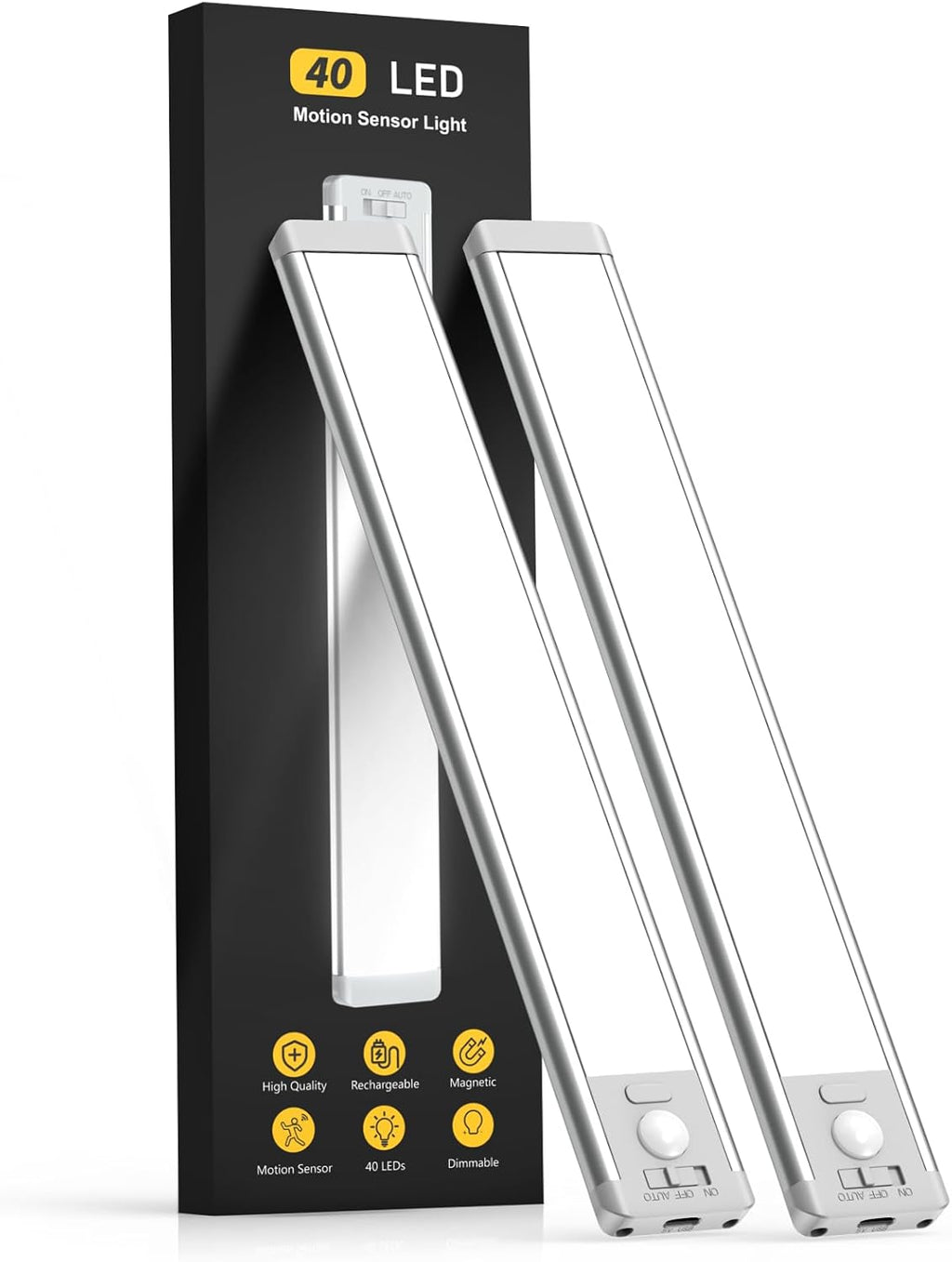 Rechargeable White Table Lamp — 10" — White Light