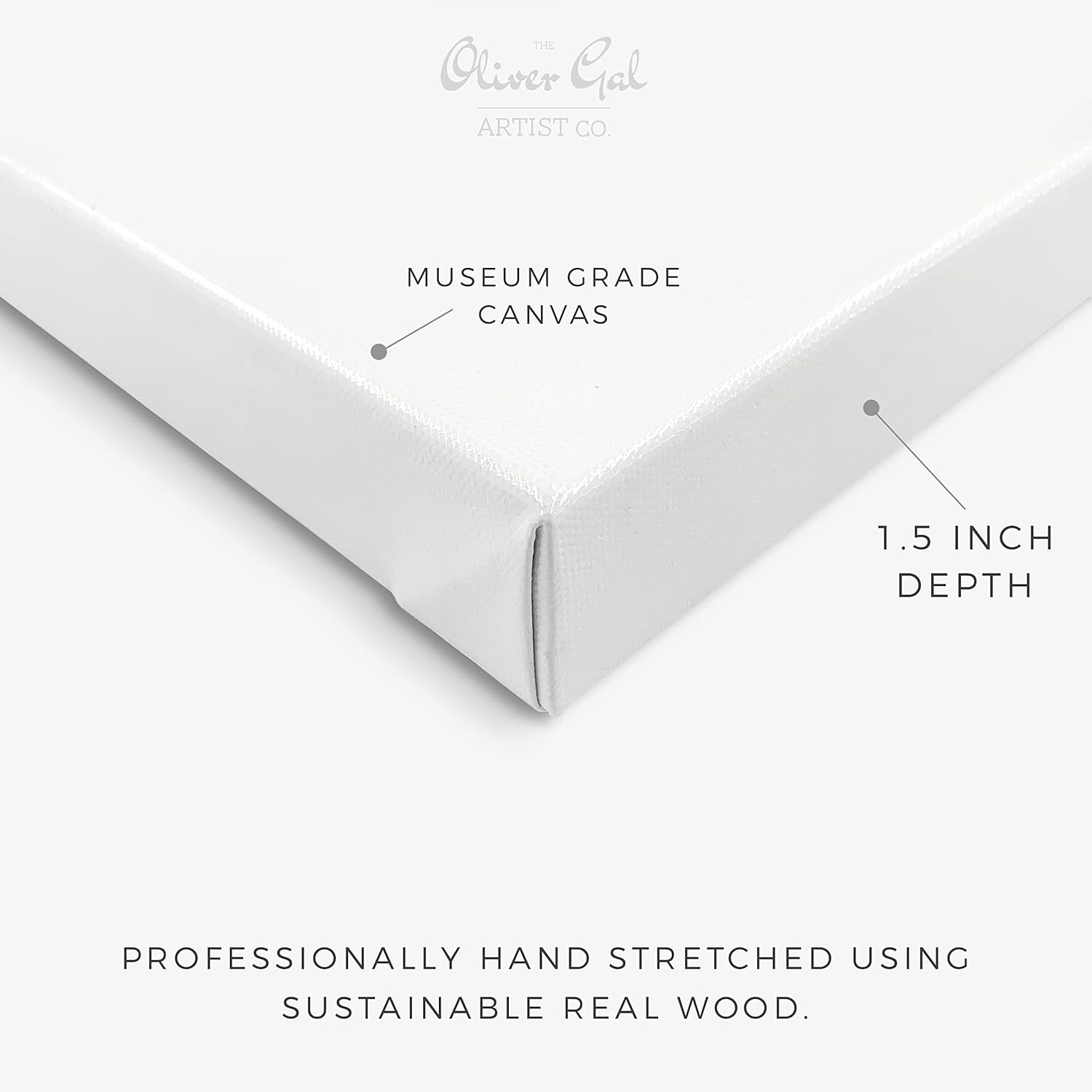 Wrapped Canvas Luxe Fabric Wall Art — 15" - View 6