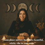 Boho Glass Mirror - View 2