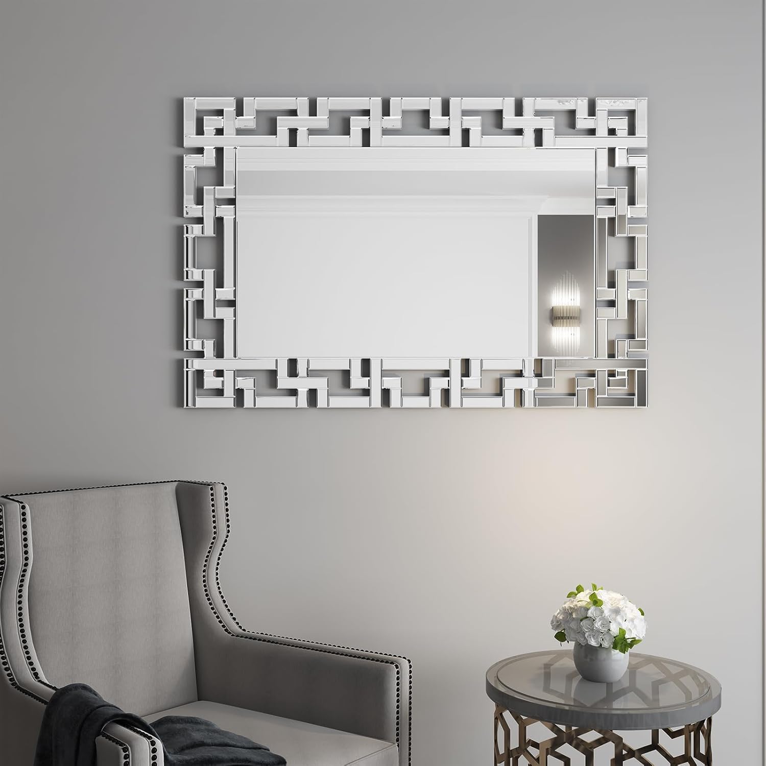Silver Mirror — 40" - View 3