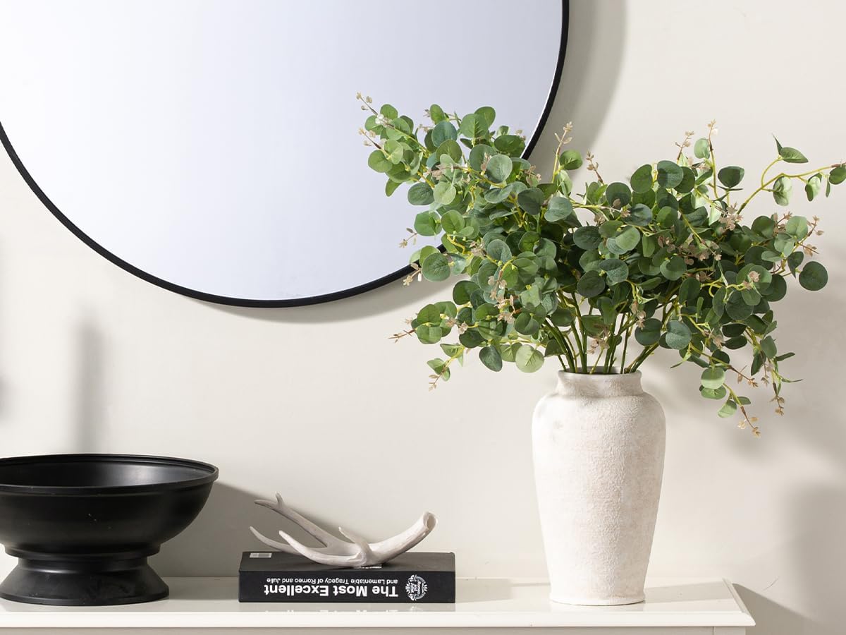 Farmhouse Brown Flower Vase — 11" - View 8