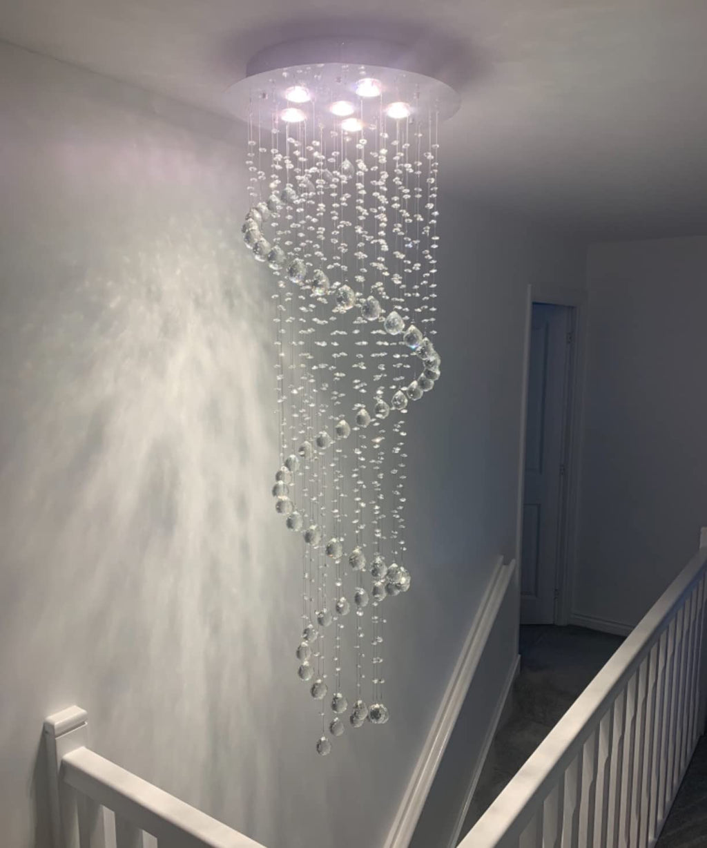 Luxe Metal Chandelier — 20"