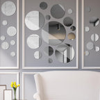 Glass Round Mirror — 10" - View 5
