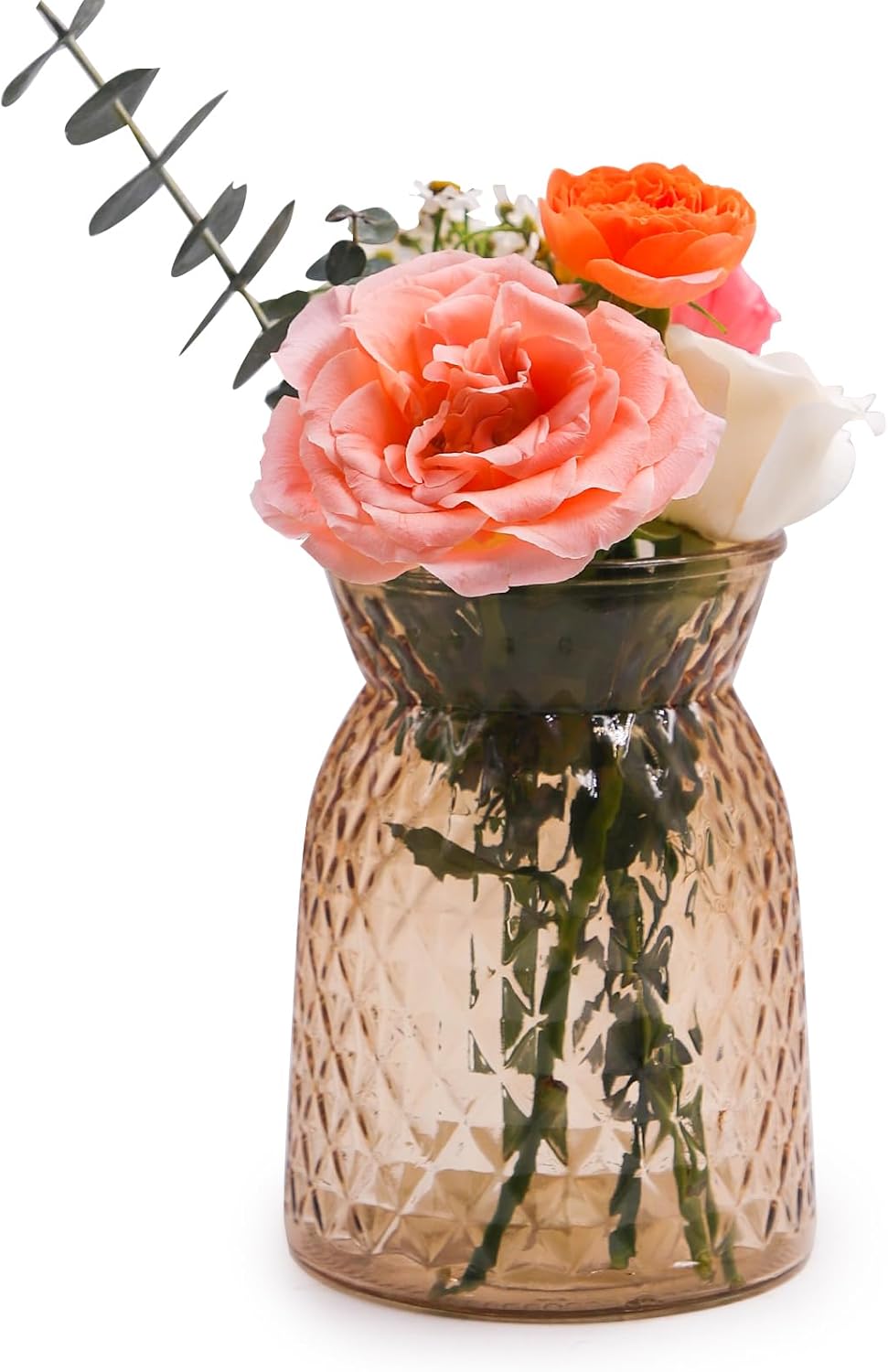 Modern Black Flower Vase — Yellow-2