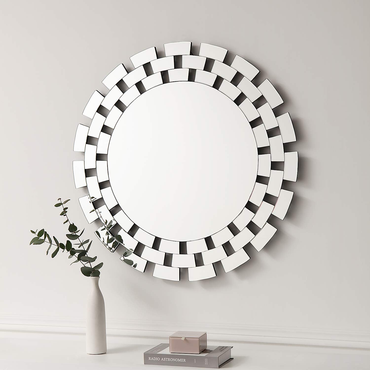 Glass Round Mirror — 32" — A-5