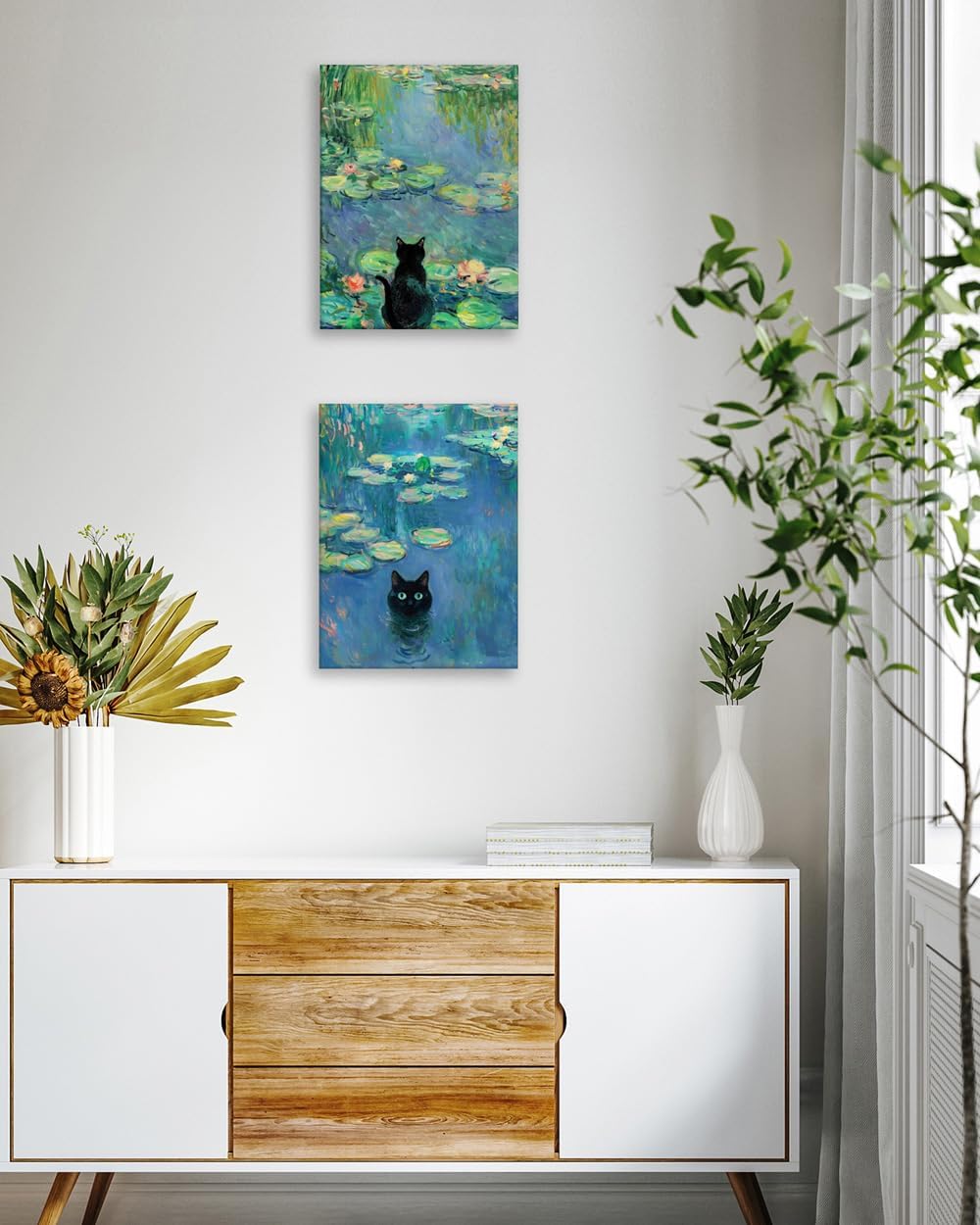 Black Framed Wall Art — 16" - View 4