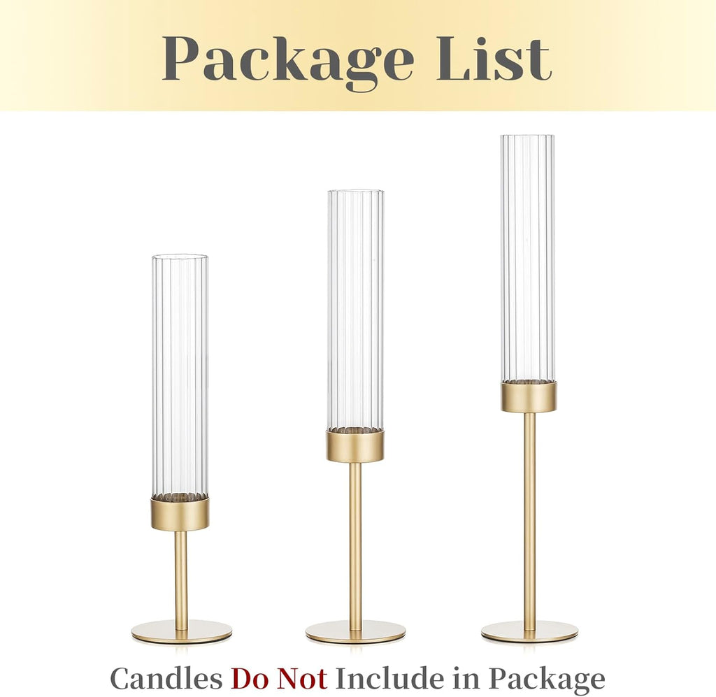 Luxe Black Candle — Set of 3 - View 7