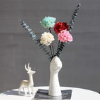 Modern Ceramic Flower Vase — 9" - View 5
