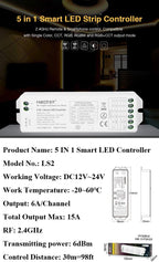 RGB Metal LED Strip Lights - View 3