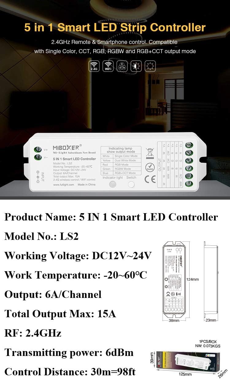 RGB Metal LED Strip Lights - View 3