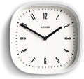 Mid-Century Black Wall Clock — 10" — 25 x 25 x 5cm