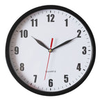 Black Wall Clock — 8"