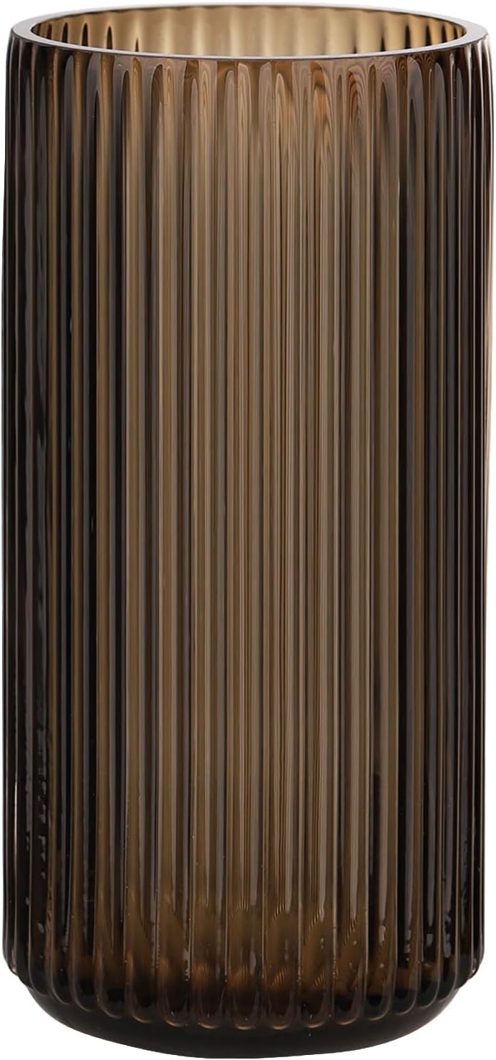 Vintage Brown Flower Vase — 10" — 4.7*9.84in