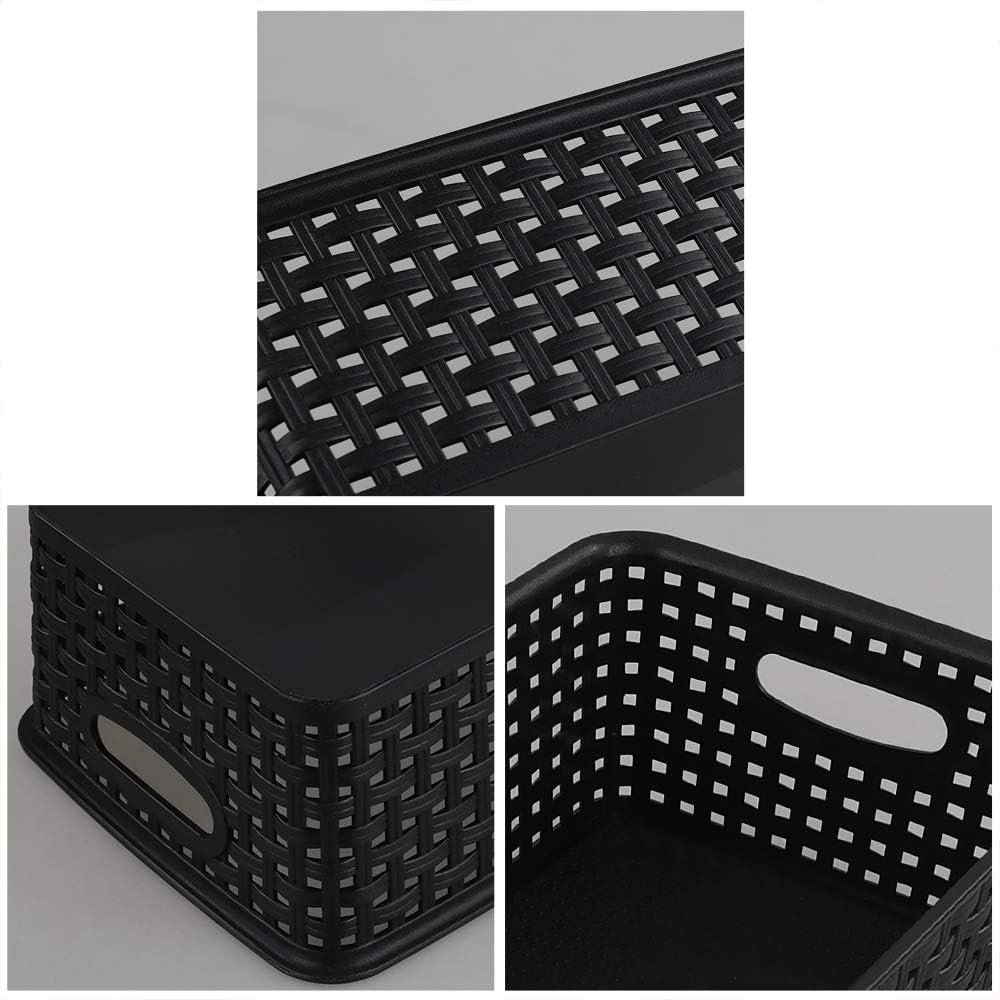 Boho Black Storage Basket - View 4