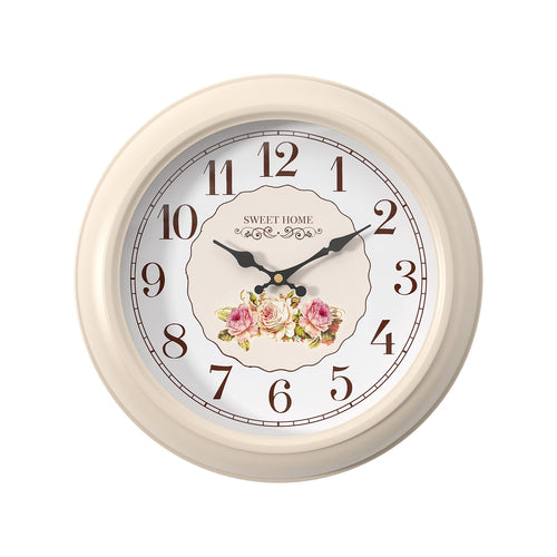 Battery Operated Farmhouse Wall Clock — 11.5"